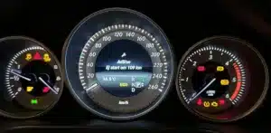 AdBlue Mercedes varning instrumentering